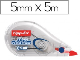 Corrector de cinta Tipp-Ex mini mouse 5mm.x6m.